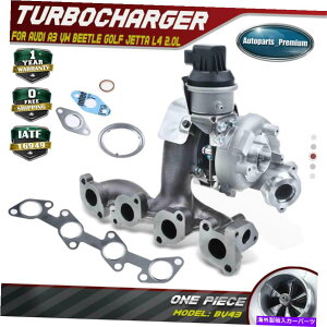 Turbo Charger AEfBA3̃^[{^[{`[W[2010-2013 VWr[gStWFb^2.0LfB[[BV43 Turbo Turbocharger for Audi A3 2010-2013 VW Beetle Golf Jetta 2.0L Diesel BV43