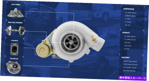 Turbo Charger CxRacing�Z���~�b�N�f���A���{�[���x�A�����OGT2860 0.64 A/R�^�[�{�[�d�� CXRacing Ceramic Dual Ball Bearing GT2860 0.64 A/R Turbo Charger�y���s�A���i�z
