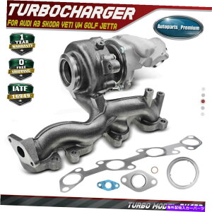 Turbo Charger �A�E�f�BA3 2010-2013�t�H���N�X���[�Q���S���t10-14�W�F�b�^�r�[�g��L4 2.0L�̃^�[�{�`���[�W���[ Turbocharger for Audi A3 2010-2013 Volkswagen Golf 10-14 Jetta Beetle L4 2.0L