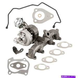 Turbo Charger VWr[gStWFb^p̃KXPbgƃICCtXeBK^[{^[{`[W[ Stigan Turbo Turbocharger w/ Gaskets & Oil Line For VW Beetle Golf Jetta