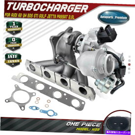 Turbo Charger Audi A3 2006-2008 TT VW Jetta Passat EOS GTI 2.0L K03用の新しいターボターボチャージャー New Turbo Turbocharger for Audi A3 2006-2008 TT VW Jetta Passat Eos GTI 2.0L K03