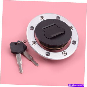 Fuel Gas Tank XYLGSX-R600 GSX-R750 97-03 ACCɓKRK\^NtB[LbvtL[ Fuel Gas Tank Filler Cap w/Keys fit for Suzuki GSX-R600 GSX-R750 97-03 Acc