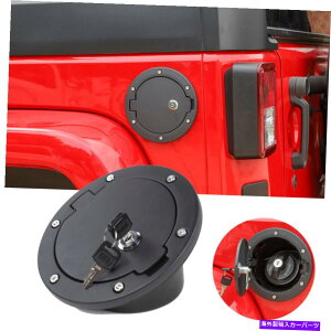 Fuel Gas Tank W[vO[̃A~jEKXLbvRtB[hAJo[JK JKU Unlimitedi Aluminum Gas Cap Fuel Filler Door Cover For Jeep Wrangler JK JKU Unlimited Parts