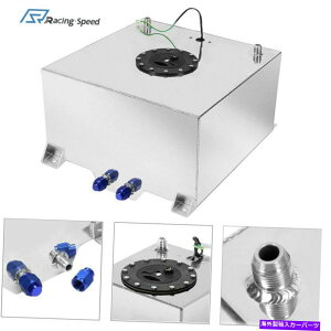 Fuel Gas Tank 5KA~jE[VO/htg/XHRdrK\^N+xZ_[ 5-GALLON POLISHED ALUMINUM RACING/DRIFT/STREET FUEL CELL GAS TANK+LEVEL SENDER