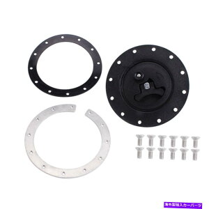 Fuel Gas Tank RdrK\^NtB[Lbv +tB[v[g +tBbeBOubN Replacement Fuel Cell Gas Tank Filler Cap + Filler Plate + Fittings BLACK