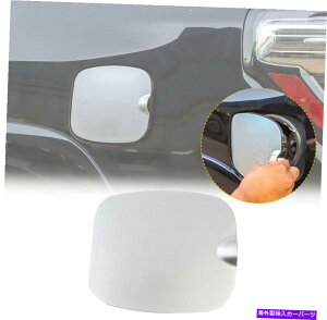 Fuel Gas Tank �V���o�[�K�X�R���^���N�L���b�v�J�o�[�h�A����4runner SUV 2010-2019�̃g���� Silver Gas Fuel Tank Cap Cover Door Decor Trim for 4runner SUV 2010-2019