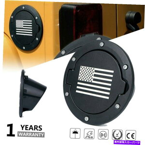Fuel Gas Tank W[vO[JK JKU-American Flag 07-17ɃtBbgubNR^NKXLbvJo[ Black Fuel Tank Gas Cap Cover Fit for Jeep Wrangler JK JKU-American Flag 07-17