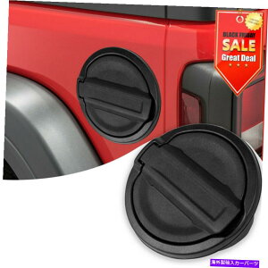 Fuel Gas Tank �V�����R���t�B���[�h�A�J�o�[�K�\�����^���N�L���b�v2/4DOOR2018+�W�[�v�����O���[JL�u���b�N New Fuel Filler Door Cover Gas Tank Cap 2/4Door For 2018+ Jeep Wrangler JL Black