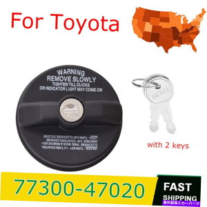 Fuel Gas Tank g^bNKXR^NvOJo[Lbv2{̃L[77300-47020 OEM NEW For TOYOTA Locking Gas Fuel Tank Plug Cover Cap with 2 Keys 77300-47020 OEM