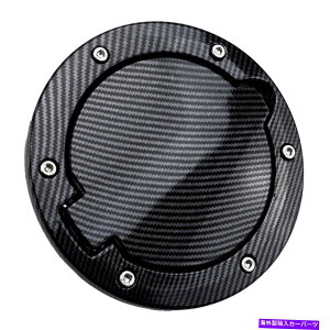 Fuel Gas Tank J[{t@Co[RK\^NtB[tbvJo[W[vO[ɃtBbg07-17 NEW Carbon Fiber Fuel Gas Tank Filler Flap Cover Lid Fit for Jeep Wrangler 07-17 New