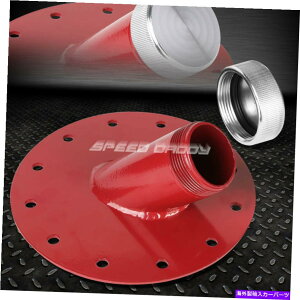 Fuel Gas Tank RdrK\^N45x1.5 "[gt@XgtB2.75"tB[lbN+Lbvbh FUEL CELL GAS TANK 45 DEGREE 1.5" REMOTE FAST FILL 2.75" FILLER NECK+CAP RED