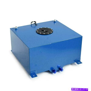 Fuel Gas Tank 8Ku[R[eBOA~jE[X/htgRdrK\^NxZ_[ 8-GALLON BLUE COATED ALUMINUM RACING/DRIFTING FUEL CELL GAS TANK&LEVEL SENDER