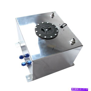 Fuel Gas Tank 8K̃ICVo[A~jE[XhtgRdrK\^NƃxM 8 Gallon Oil Silver Aluminum Race Drift Fuel Cell GAS Tank and Level Sender