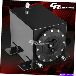 Fuel Gas Tank 1ǨyʃR[eBOA~jE{gtB[hKXRdr^N+tH[ 1 GALLON LIGHTWEIGHT BLACK COATED ALUMINUM BOTTOM FEED GAS FUEL CELL TANK+FOAM