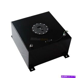 Fuel Gas Tank 10KIC{bNXubNA~jE[XhtgRdrK\^NxM 10 Gallon Oil Box Black Aluminum Race Drift Fuel Cell GAS Tank with Level Sender