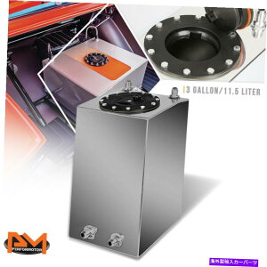 Fuel Gas Tank 3K{gtB[hyʃA~jERdr/K\^N+LbvN 3 Gallon Bottom Feed Lightweight Aluminum Fuel Cell/Gas Tank+Cap Polished Chrome