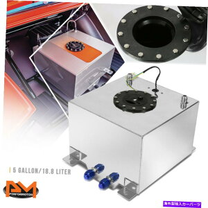 Fuel Gas Tank 5ǨyʃA~jENRdr/K\^N+xZ_[ubNLbv 5 Gallon Lightweight Aluminum Chrome Fuel Cell/Gas Tank+Level Sender Black Cap