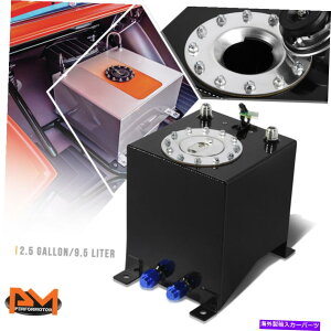 Fuel Gas Tank 2.5ǨyʃA~jEubNRdr/K\^N+xZ_[|[hLbv 2.5 Gallon Lightweight Aluminum Black Fuel Cell/Gas Tank+Level Sender Polish Cap