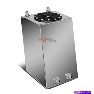 Fuel Gas Tank 3KyʃA~jEfA{gtB[hKXRdr^N+Lbv8 "x8" x13 3 GALLON LIGHTWEIGHT ALUMINUM DUAL BOTTOM FEED GAS FUEL CELL TANK+CAP 8"X8"X13