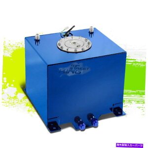Fuel Gas Tank 5K/18.8Lyʃu[A~jEKXRdr^N+M12 "x12" x8 " 5 GALLON/18.8L LIGHTWEIGHT BLUE ALUMINUM GAS FUEL CELL TANK+SENDER 12"X12"X8"