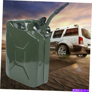 Fuel Gas Tank 5KKXʃWF[K\Rei^Nً}obNAbvzbg 5 Gallon Gas Can Steel Jerry Gasoline Container Tank Emergency Backup HOT
