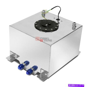 Fuel Gas Tank 5Kyʃ|bVA~jEKXRdr^N+xZ_[12 "x12" x8 " 5 GALLON LIGHTWEIGHT POLISH ALUMINUM GAS FUEL CELL TANK+LEVEL SENDER 12"X12"X8"