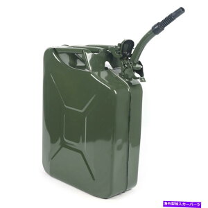 Fuel Gas Tank 5K̃KX͑ϋv̂X`[K\Rei^Nً}obNAbv 5 Gallon Gas Can Durable Steel Gasoline Container Tank Emergency Backup Can