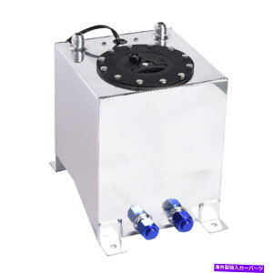 Fuel Gas Tank 2.5K10LA~jEx[VOZ_[htgRdrK\^N 2.5 Gallon 10L Aluminum Level Racing Sender Drift Fuel Cell Gas Tank Polished