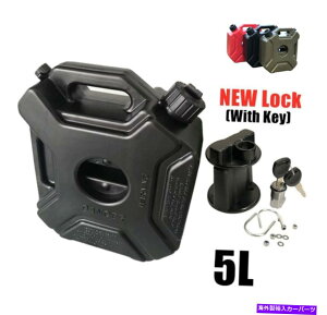 Fuel Gas Tank 5bg̔R^Nʃ^NATVWF[J}Eg[^[TCNKXʃRei 5 Litre Fuel Tank Cans Tanks Atv Jerrycan Mount Motorcycle Gas Can Container
