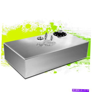 Fuel Gas Tank 17ǨyʖꂽA~jEKXRdr^N+Z_[29.5 "x7" x17 " 17 GALLON LIGHTWEIGHT POLISHED ALUMINUM GAS FUEL CELL TANK+ SENDER 29.5"X7"X17"