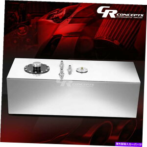 Fuel Gas Tank 15K̃gbvtB[hA~jEKXRdr^N+Lbv+xM+tH[ 15 GALLON TOP-FEED POLISHED ALUMINUM GAS FUEL CELL TANK+CAP+LEVEL SENDER+FOAM