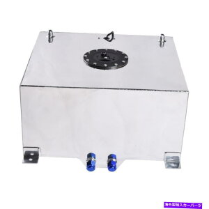 Fuel Gas Tank 15KA~jER^NKXfBOZ_[і\ʃZT[Vo[ 15 Gallon Aluminum Alloy Fuel Tank Gas Level Sender & Oil Surface Sensor Silver