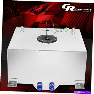 Fuel Gas Tank 15ǨyʖꂽA~jEKXRdr^N+xZ_[+tH[ 15 GALLON LIGHTWEIGHT POLISHED ALUMINUM GAS FUEL CELL TANK+LEVEL SENDER+FOAM