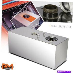 Fuel Gas Tank 19KgbvtB[hA~jERdr/K\^N+xZ_[+LbvN 19 Gallon Top Feed Aluminum Fuel Cell/Gas Tank+Level Sender+Cap Polished Chrome