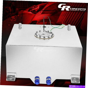 Fuel Gas Tank 20K/75.7LyʐA~jEKXRdr^N+xZ_[ 20 GALLON/75.7L LIGHTWEIGHT POLISHED ALUMINUM GAS FUEL CELL TANK+LEVEL SENDER