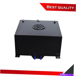 Fuel Gas Tank 15K̍A~jE[X/htgRdrK\^Nw/levelMҁtH[ 15 Gallon Black Aluminum Racing/Drifting Fuel Cell Gas Tank w/Level Sender& Foam