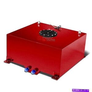 Fuel Gas Tank 15.5KyʐԃA~jEKXRdr^N+xZ_[20x18x10 " 15.5 GALLON LIGHTWEIGHT RED ALUMINUM GAS FUEL CELL TANK+LEVEL SENDER 20X18X10"