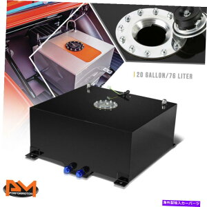 Fuel Gas Tank 20ǨyʃA~jEubNRdr/K\^N+xZ_[|[hLbv 20 Gallon Lightweight Aluminum Black Fuel Cell/Gas Tank+Level Sender Polish Cap