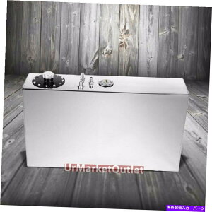 Fuel Gas Tank |bVA~jE17K/64.4LKXRdr^N/ubNLbvhA+xZ_[ Polish Aluminum 17 Gallon/64.4L Gas Fuel Cell Tank/Black Cap Door+Level Sender
