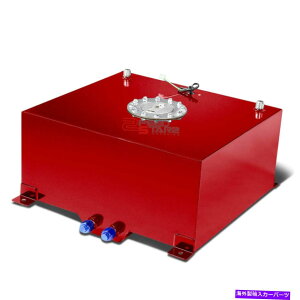 Fuel Gas Tank 15.5K/59L[VOԃA~jEKXRdr^N+xZ_[20x18x10 " 15.5 GALLON/59L RACING RED ALUMINUM GAS FUEL CELL TANK+LEVEL SENDER 20X18X10"