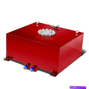Fuel Gas Tank 15K/57L[VOԃA~jEKXRdr^N+xZ_[20x17.5x10 " 15 GALLON/57L RACING RED ALUMINUM GAS FUEL CELL TANK+LEVEL SENDER 20X17.5X10"