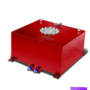 Fuel Gas Tank 10K/38L[VOԃA~jEKXRdr^N+xZ_[16.5x16.5x9 " 10 GALLON/38L RACING RED ALUMINUM GAS FUEL CELL TANK+LEVEL SENDER 16.5X16.5X9"