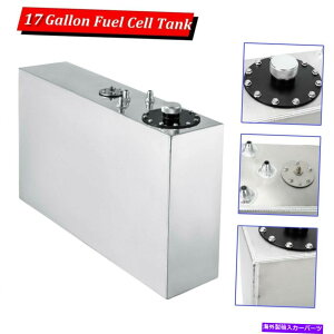 Fuel Gas Tank 17K[XRdrK\^NtxZ_[64LgbvtB[hXA~jE 17 Gallon Race Fuel Cell Gas Tank w/ Level Sender 64L Top-Feed Slim Aluminum