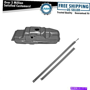 Fuel Gas Tank KXR^N18.5KtV{[GMC S10sbNAbvgbNp̃XgbvLbgZbg Gas Fuel Tank 18.5 Gallon with Strap Kit Set for Chevy GMC S10 Pickup Truck