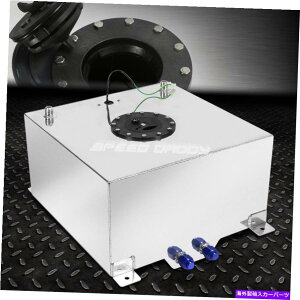 Fuel Gas Tank 10KA~jE[X/htg/XHRdrK\^N+xZ_[ 10-GALLON POLISHED ALUMINUM RACING/DRIFT/STREET FUEL CELL GAS TANK+LEVEL SENDER