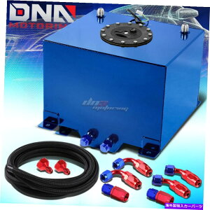 Fuel Gas Tank 8Ku[A~jERdrK\^N+Lbv+xZ_[+iCICtB[hLbg 8 GALLON BLUE ALUMINUM FUEL CELL GAS TANK+CAP+LEVEL SENDER+NYLON OIL FEED KIT