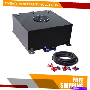 Fuel Gas Tank 10KR[eBOꂽRdrK\^NxZ_[[X/htg+RCLbg 10 Gallon Coated Fuel Cell Gas Tank & Level Sender Racing/Drifting+Fuel Line Kit