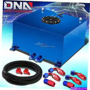 Fuel Gas Tank 10Ku[A~jERdrK\^N+Lbv+xZ_[+iCICtB[hLbg 10 GALLON BLUE ALUMINUM FUEL CELL GAS TANK+CAP+LEVEL SENDER+NYLON OIL FEED KIT