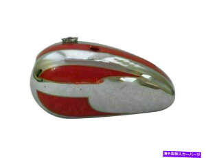 Fuel Gas Tank Triumph T140 Red PaintedChromebLKXRK\^N Triumph T140 Red Painted And Chrome Plated Gas Fuel Petrol Tank