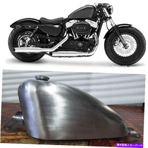 Fuel Gas Tank n[[X|[cX^[2006-2021Vo[̂߂̃fBt@ChI[goCK\KXR^N Modified Motorcycle Petrol Gas Fuel Tank For Harley Sportster 2006-2021 Silver